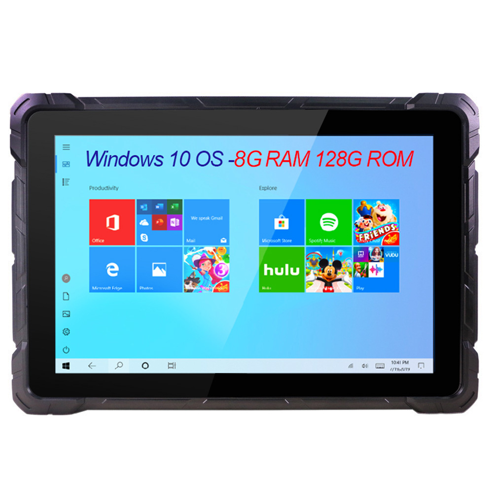 Industrial Laser Operator - 10インチの堅牢タブレットPC、IP67防水・耐衝撃機能搭載、Windows 11オペレーティングシステムと工業用強化ガラス