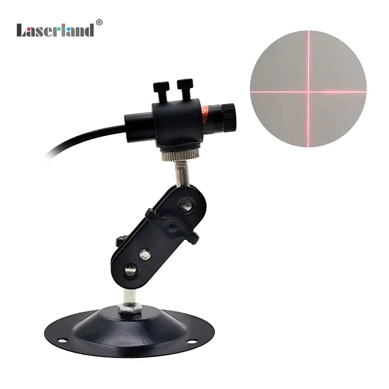 Industrial Laser Line Module - クロスレッドレーザーダイオードモジュール,12mm, 5mw,50mw,印刷,ミシン,ポジショニング