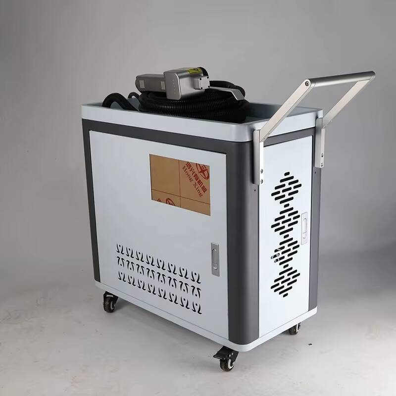Industrial Laser Cleaner - 100ワットパルスファイバーレーザークリーナー低価格300Wレーザー鋼材洗浄工業用機器パルスレーザークリーナー
