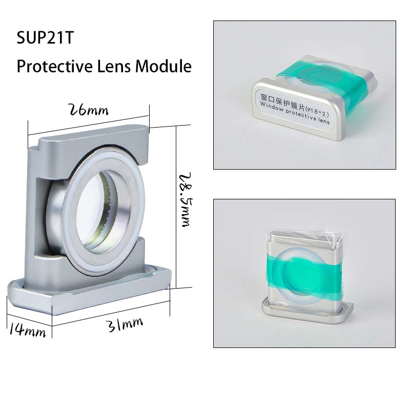 CQWY SUPレーザー溶接ヘッド保護窓モジュール18 *  - Industrial Laser Blaster のレビューと価格