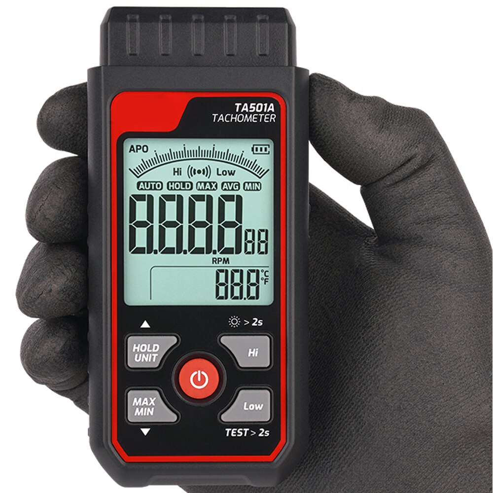 TA501A レーザータコメーターまで 999999   機 - Industrial Laser Tachometer のレビューと価格