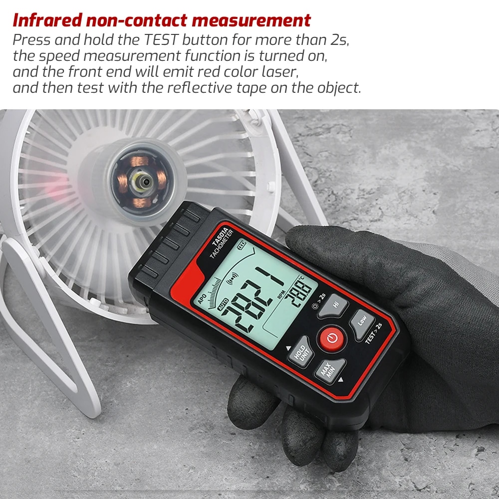 TA501A レーザータコメーターまで 999999   機 - Industrial Laser Tachometer のレビューと価格