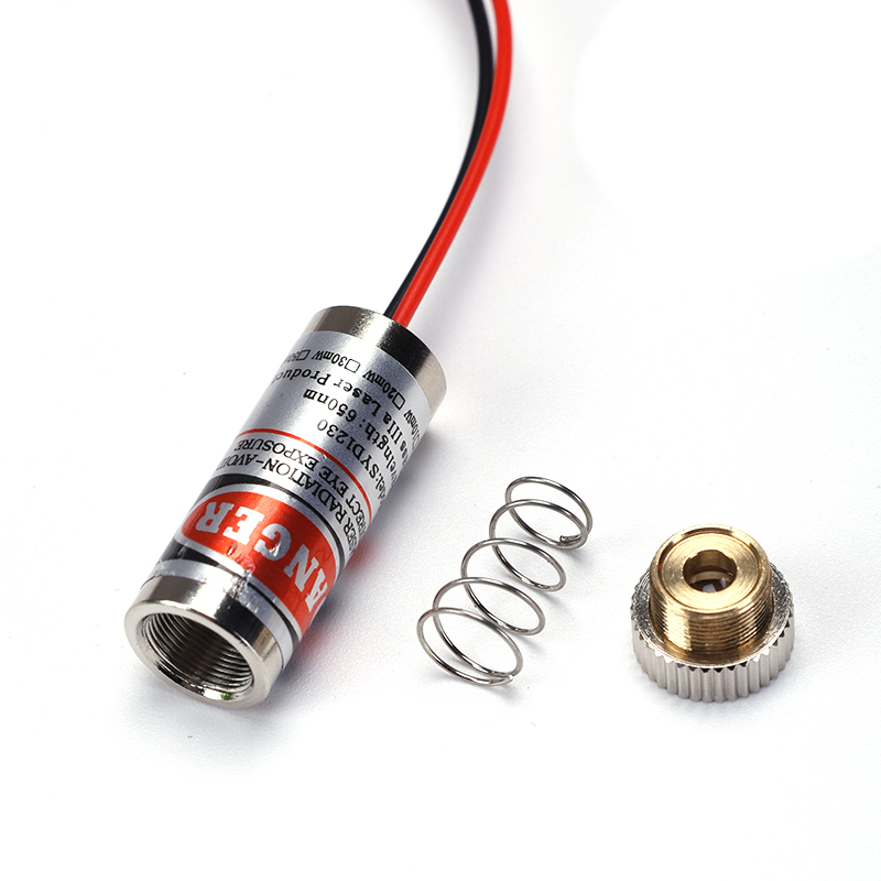5個入り 650nm 5mW 工業用レーザーモジュールヘッド - Industrial Laser Line Module のレビューと価格