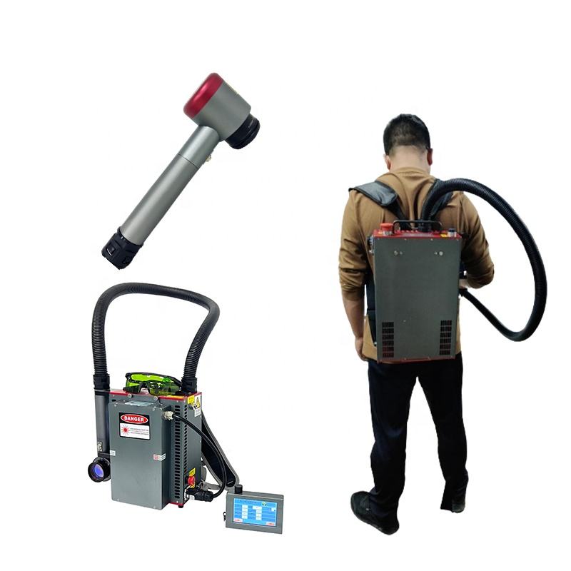 バックパックポータブル型ハンドヘルドレーザークリーナー錆除去 - Industrial Laser Cleaning Machine Price のレビューと価格