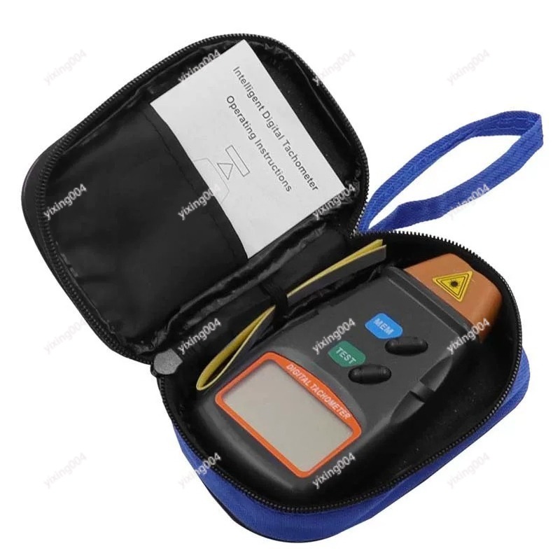デジタルレーザー速度計、工業用速度検出用ポータブル非接触タコ - Industrial Laser Tachometer のレビューと価格