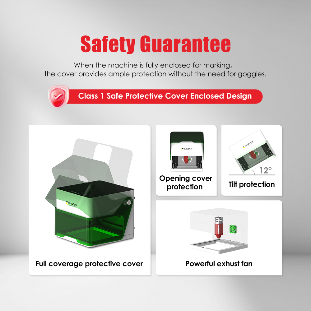 Cloudray 5000mw CNC ミニレーザー彫刻デス - Industrial Handheld Laser のレビューと価格