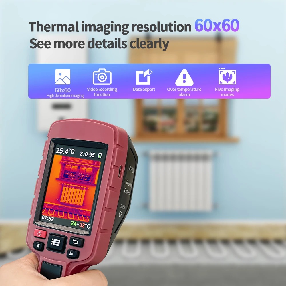 プロ仕様産業用赤外線サーマルイメージャー 20-440 ℃  - Industrial Infrared Laser のレビューと価格