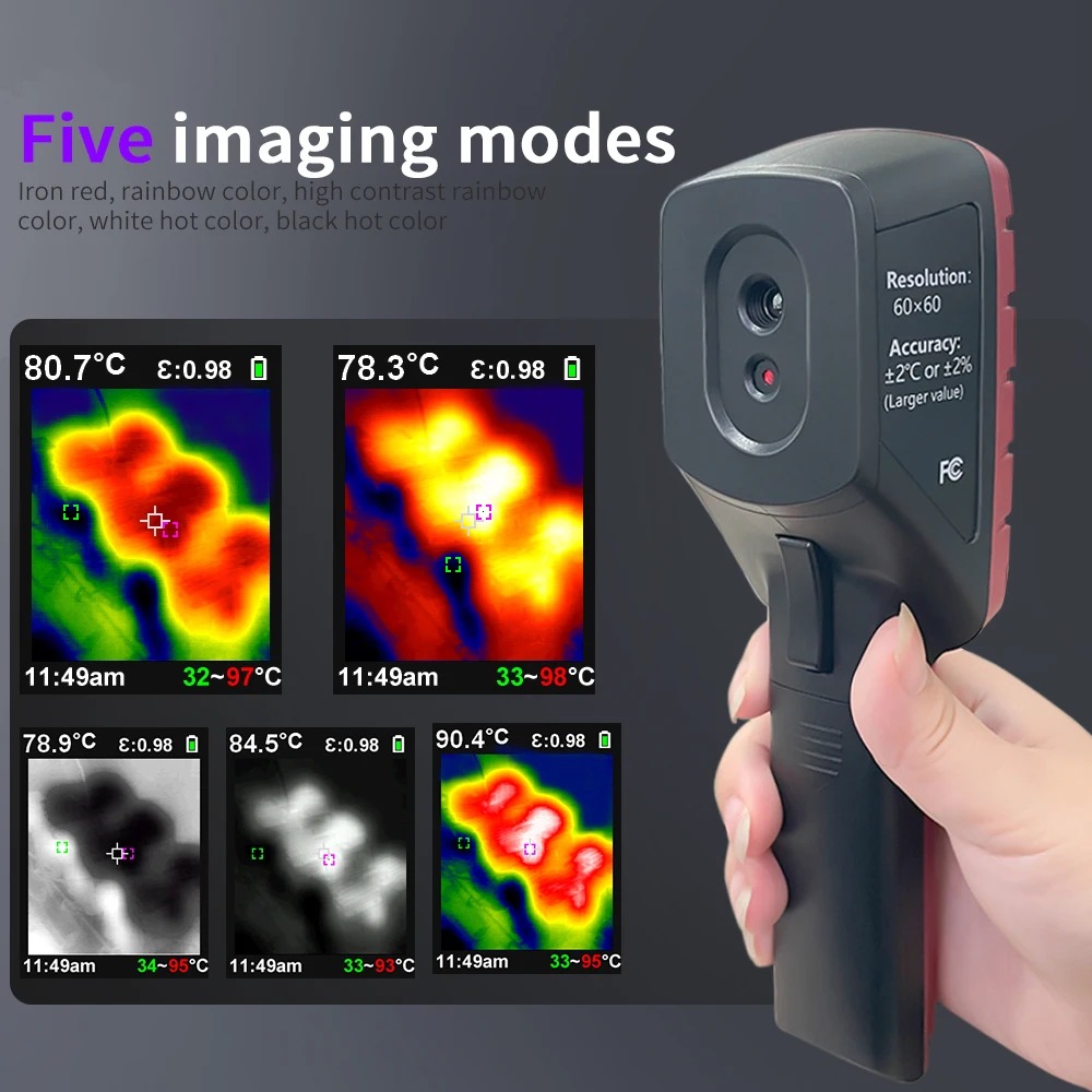 プロ仕様産業用赤外線サーマルイメージャー 20-440 ℃  - Industrial Infrared Laser のレビューと価格